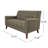 Greenmont 31.5" Square Arm Loveseat Convertible Sofa Small Love Seat Modern Sofa-15094094