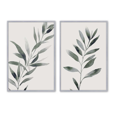 "Monicolore botanique (vert)" par Golden Glow Interiors 2 - Pièces sur papier