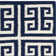 Rodgers Hand Woven Flat Weave Banana Silk/Wool/Cotton Geometric Rug in Navy/Ivory