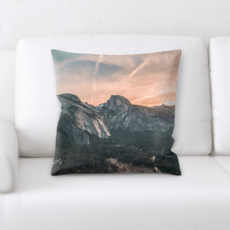Microsuede Throw Pillow
