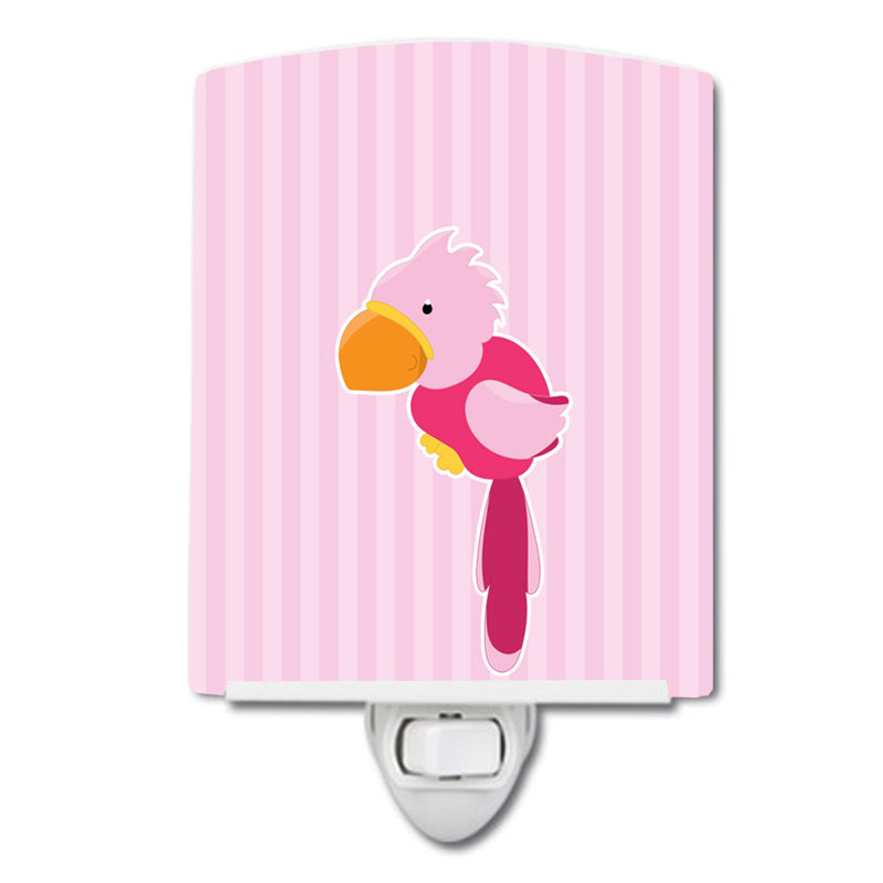 Pirate Parrot Ceramic Night Light