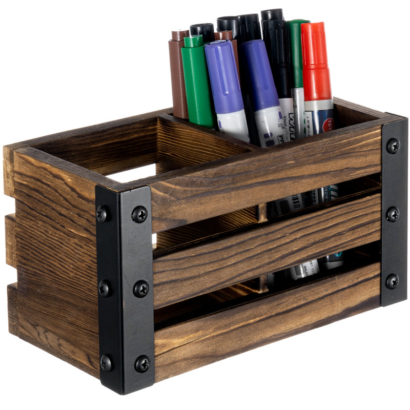 Adeswara Wood Magnetic Pen Holder