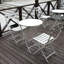 Ensemble de bistro 3 pièces avec ensemble de patio et table ronde pliable-1887976111
