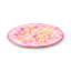 Pink Marble Check Melamine Dinner Plates-605813549