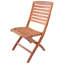 Periwinkle Folding Patio Dining Side Chair