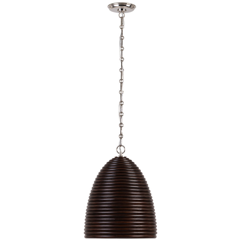 Emerson 1 - Light Pendant, Espresso, Polished Nickel