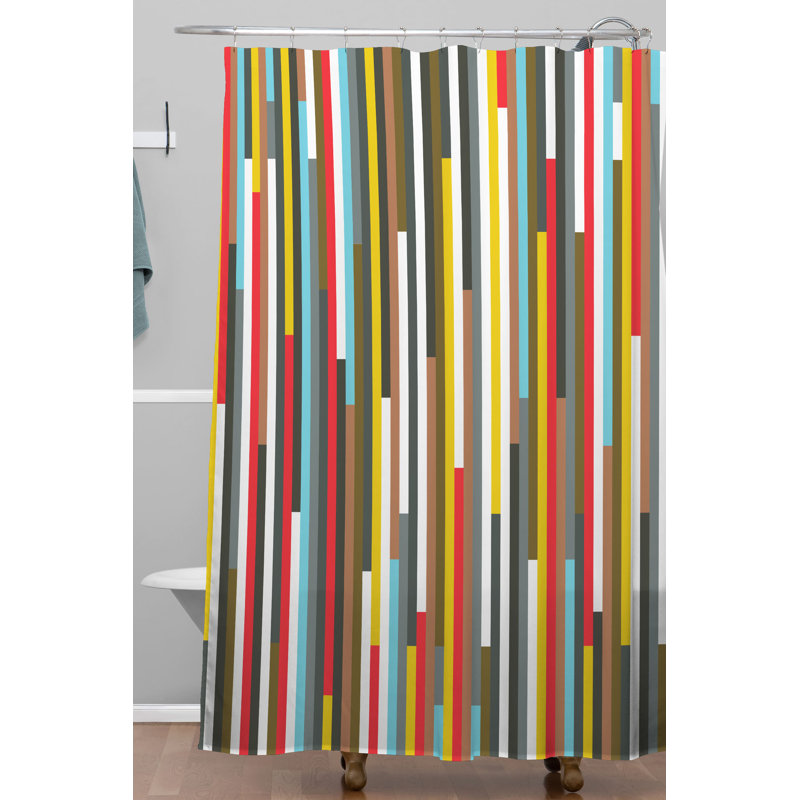 Striped Shower Curtain