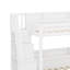 Lit superposé avec escalier de rangement, lit gigogne, tablettes intégrées et port USB, cadre de lit superposé en bois avec DEL-1459074390