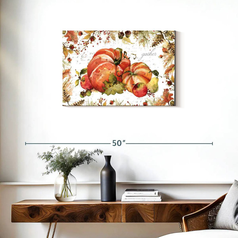 Yarlin Watercolor Fall Days, H 20 po x l 30 po