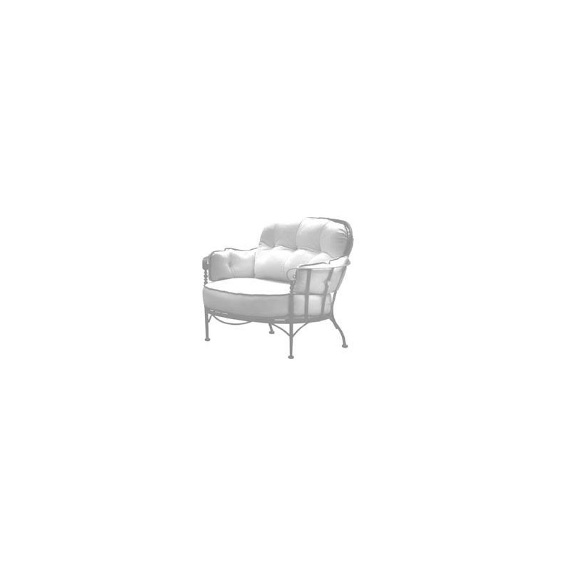 Urquhart Metal Outdoor Lounge Chair, Rumor Bamboo