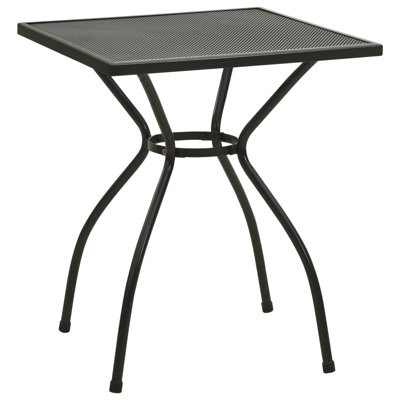 Bistro Table 50x50x70 cm Steel Mesh