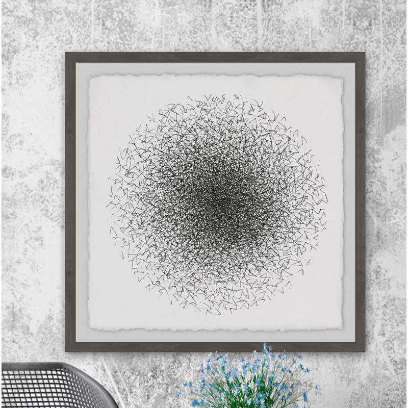 " Black Sands ", 24" H x 24" W x 1.5" D