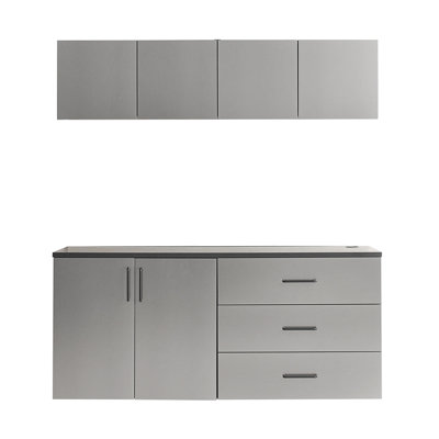 Astro Series 64 po X P 79 po H 20 po D Ensemble d'armoires de garage C (5 pièces)