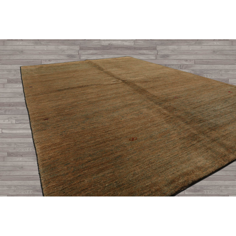 Siwar One-of-a-Kind 4'4" X 6'1" Wool Area Rug in Moss