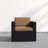Arbedella Wicker Outdoor Lounge Chair-753966458