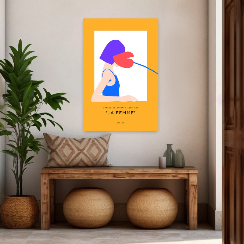 Art contemporain, art contemporain abstrait, H 48 po x l 32 po