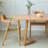 Brown Oval Solid Wood Dining Table-388975980