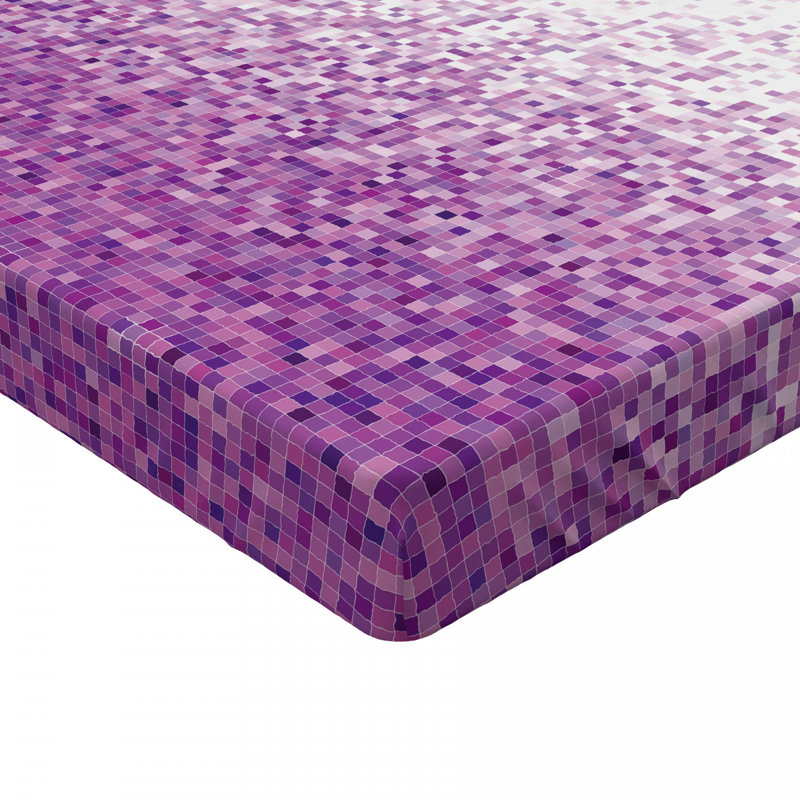 Microfiber Ombre Fitted Sheet, Queen Fitted Sheet