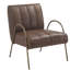 Zailah 27.5'' Wide Genuine Leather Accent Chair-1790278270