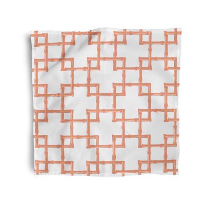 Kywan Polyester Geometric Square Napkin