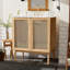 Meuble-lavabo de 30 pouces fabriqué à partir de matériaux naturels