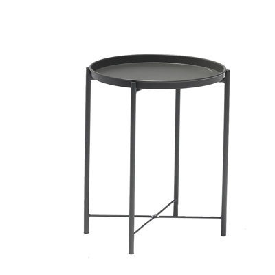Table d'appoint en métal Rayle