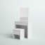 Ensemble de coiffeuse de deux articles avec tabouret à plateau relevable Allison-33651729