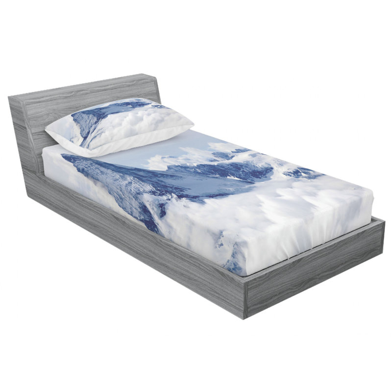 Microfiber Sheet Set, Twin XL Sheet Set with Fitted Sheet