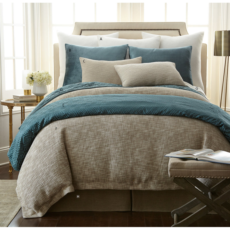 Jalene Velvet Duvet Cover, King Duvet Cover