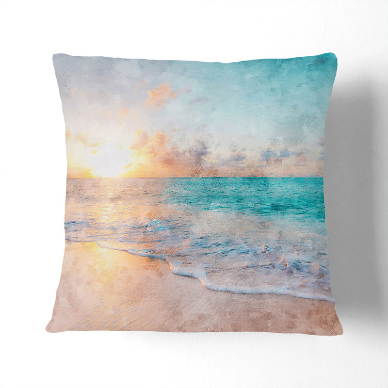Square Throw Cushion, 55cm H x 55cm W x 20cm D
