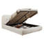 Upholstered Ottoman Storage Bed-1395879589