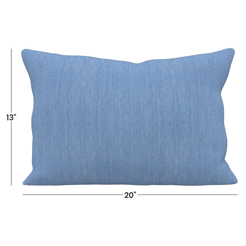 Coussin intérieur / extérieur Amala Sunbrella®, Océan Cast