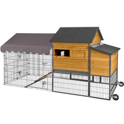 Grand poulailler mobile 85 po