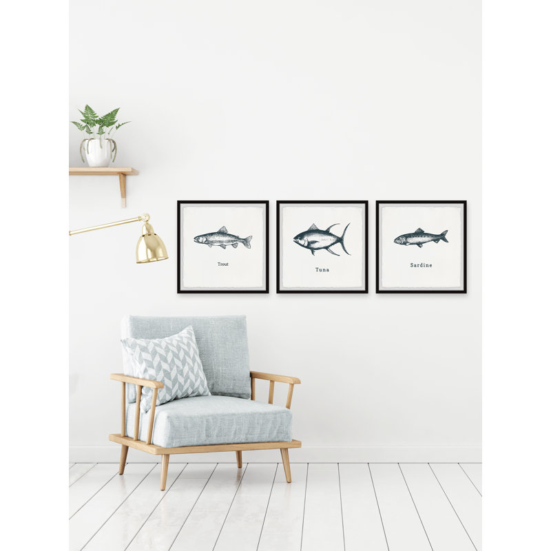 Triptyque truite et thon