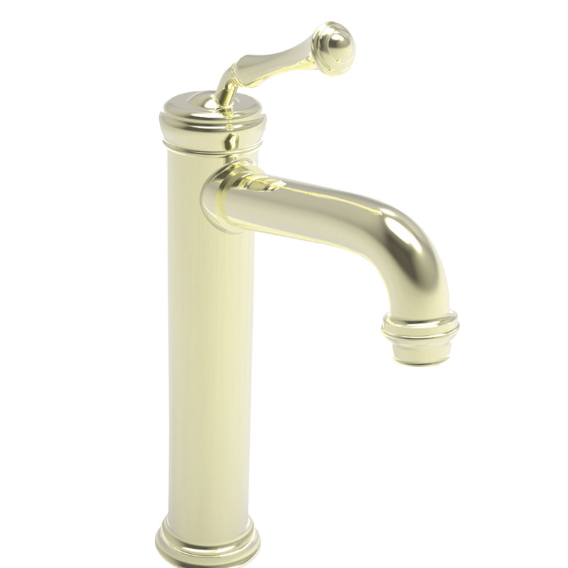 Astor Single Hole Vessel Faucet, French Gold (PVD)