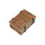 14" Wicker Picnic Hamper Basket with Lining-102477678