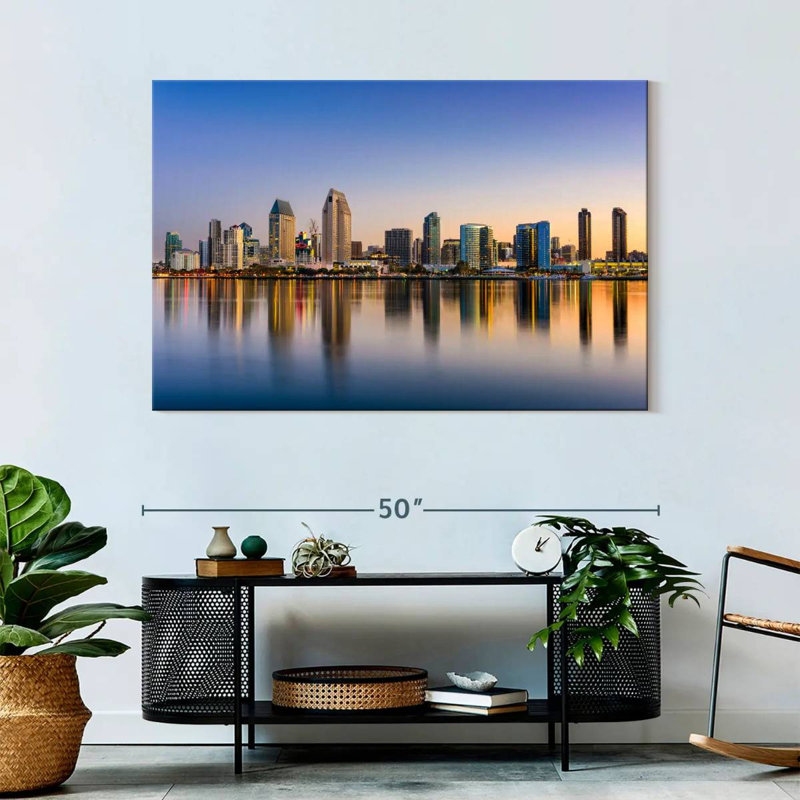 Sireci Downtown San Diego, 32" H x 48" W