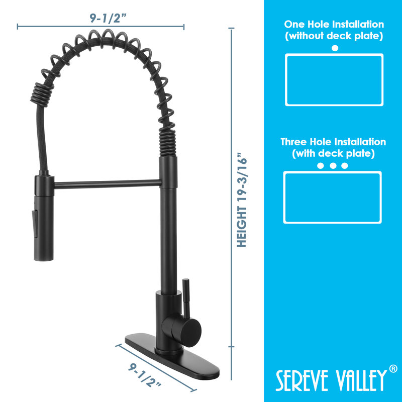 Pull Out Single Handle Kitchen Faucet