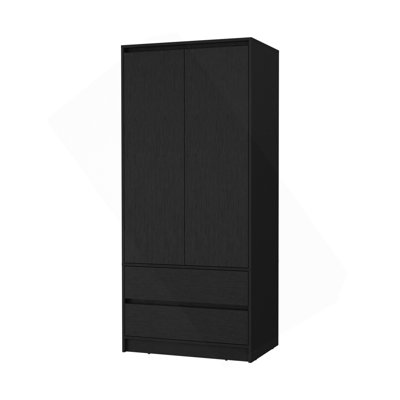 Armoire 2 tiroirs Wenge