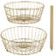 Mikasa Gourmet Basics Geneva 2 Tier Basket-1750755578