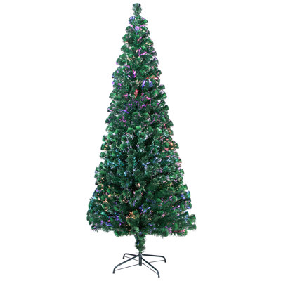 Pre-Lit Color Changing Fiber Optic Artificial Christmas Tree