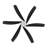 64" Modern Large Propeller Ceiling Fan with LED Light and Remote Control-1030234701-1030234700
