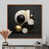 Brown Floater Framed Canvas