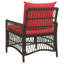 Outdoor Patio Dining Chair with Cushion-1168880682-1168880683