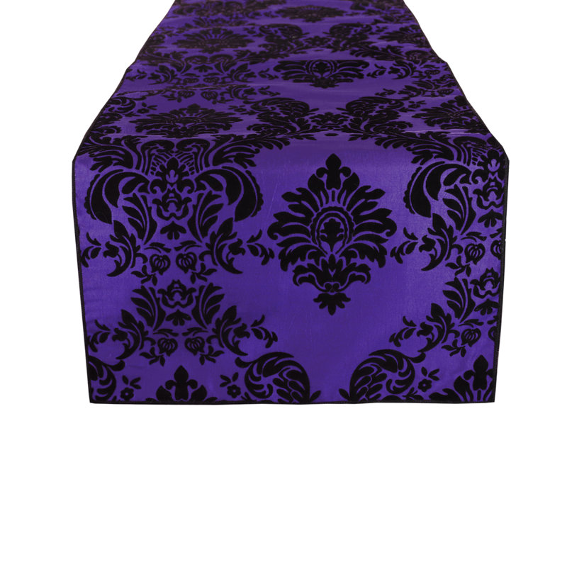 Batum, 120" x 12", Black/Purple