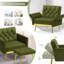 Ensemble de salon en velours 2 pièces Pellenberg-1480340939