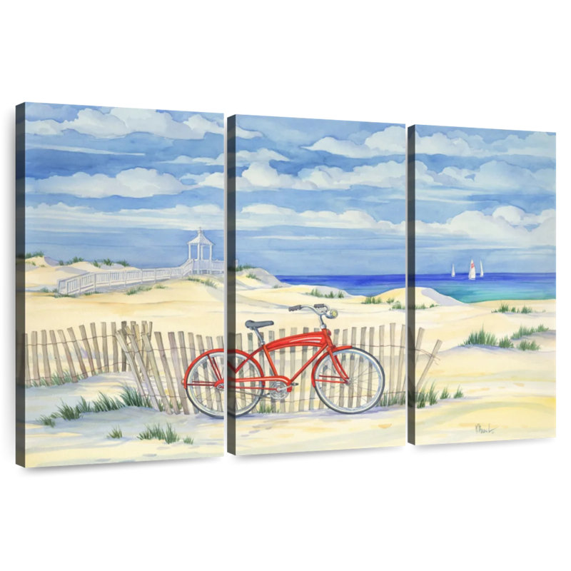 Gillard Beach Cruiser I, 20" H x 33" W