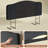 Damerius Curved Upholstered Headboard With Adjustable Height & Easy Plug-In Mount, Scratch-Resistant Towel Velvet-330279720-330279716