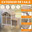 Chicken Coop With Nesting Box-870073821