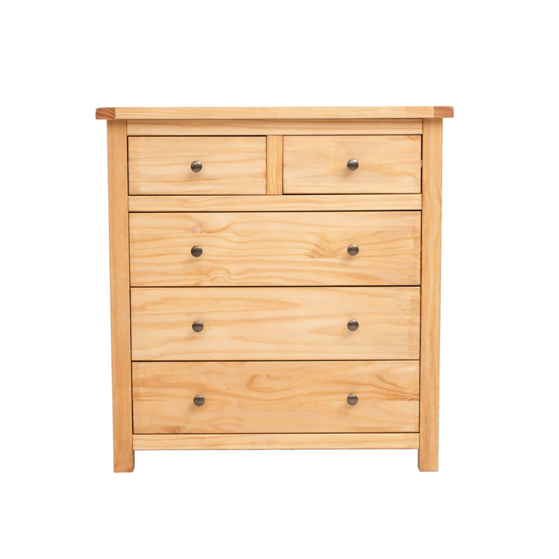 Bryton 90cm W 5 - Drawer Chest of Drawers